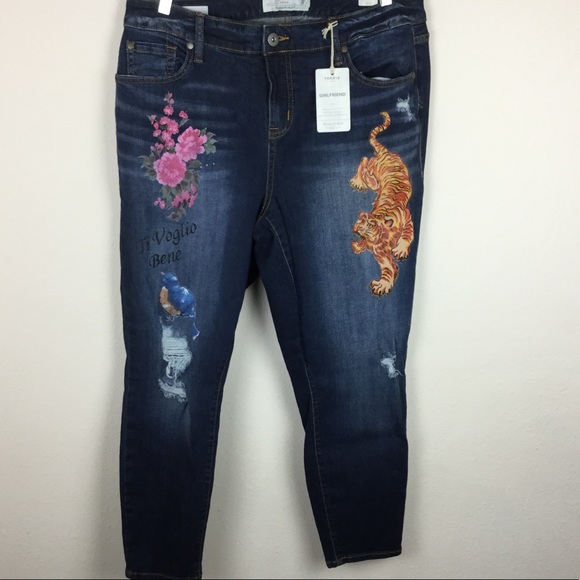 torrid Denim - NWT Torrid Oakdale Girlfriend jeans size 14